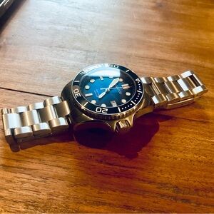 Aquatico Nautilus Diver Blue Dial ¡¡RARE!! Date 45mm Watch WITH Box